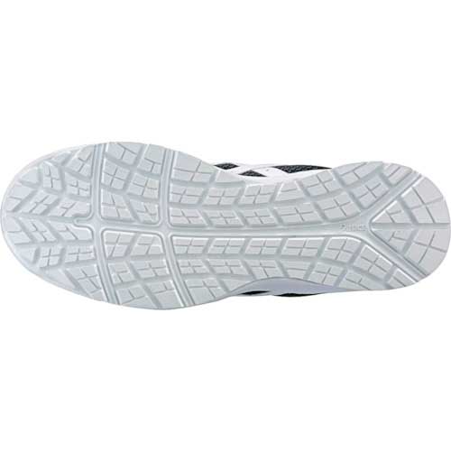 【廃番】アシックス ウィンジョブCP203 ファントム×ホワイト 27.5cm FCP203.1601-27.5