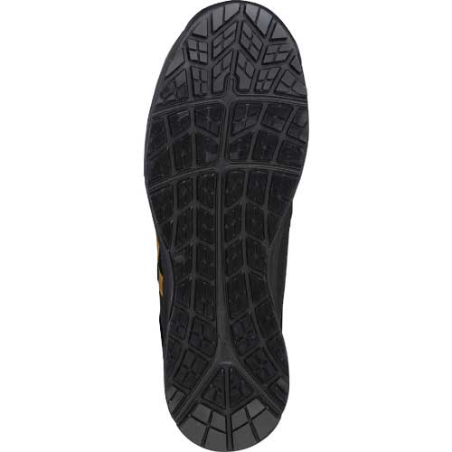 【廃番】アシックス ウィンジョブ CP401 ブラック×ゴールド 24.0cm FCP401.9094-24.0