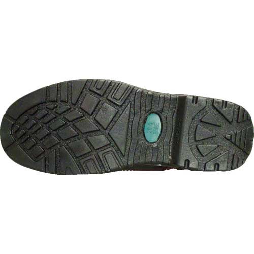 おたふく 安全シューズ静電半長靴マジックタイプ 28.0cm JW-773-280