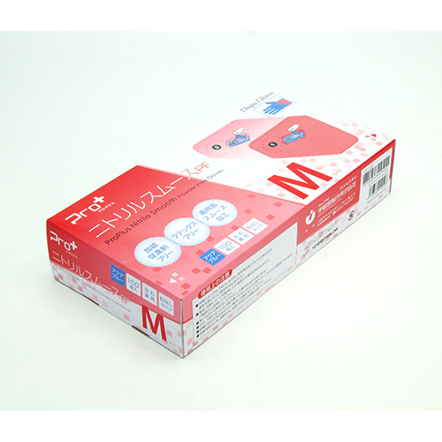 【廃番】プロプラス ニトリルスムースPF M NBR0351PF-BB