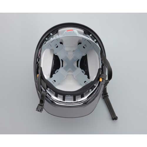 トーヨーセーフティ ヘルメット ヴェンティープラス シールド面付 紺 NO.391F-S-C-NY