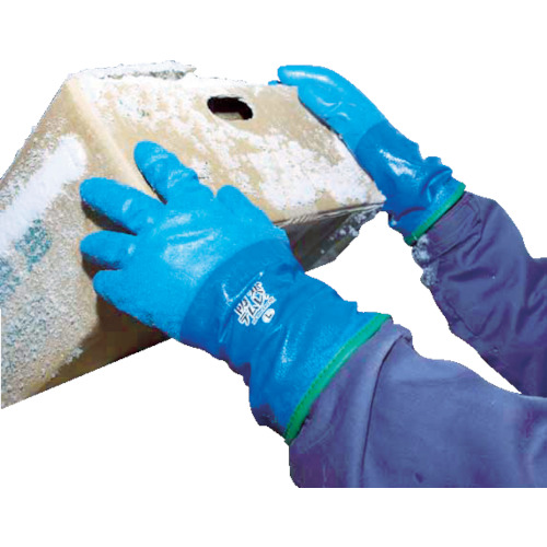 【まとめ買い】SHOWA 防寒手袋 No.282 防寒テムレス ブルー LLサイズ NO282-LL【10双入り】