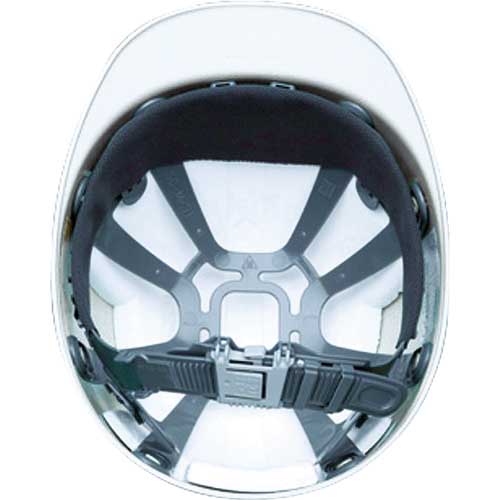 ミドリ安全 FRP製ヘルメット 野球帽型 通気孔付 ホワイト SC-9FVRA-KP-W