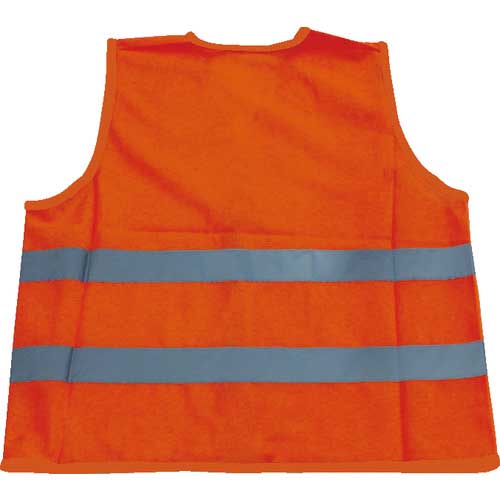 TRUSCO JIS T 8127適合安全ベスト 蛍光オレンジ TABJ-OR