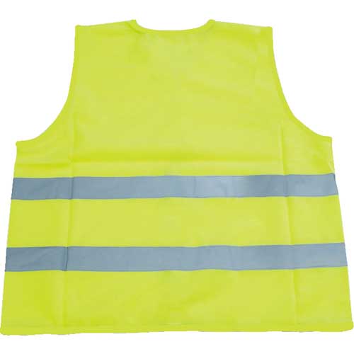 TRUSCO JIS T 8127適合安全ベスト 蛍光イエロー TABJ-YE