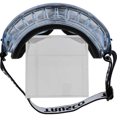 TRUSCO セーフティゴーグル バイザー付 通気弁タイプ TSG-83T