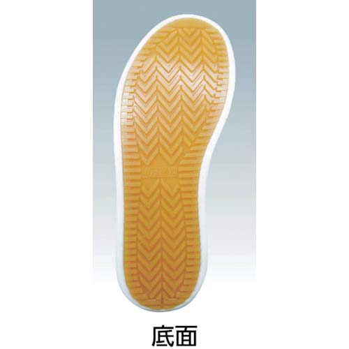 日進 耐滑厨房シューズ ハイパーV #5000 26.5cm V5000W-26.5