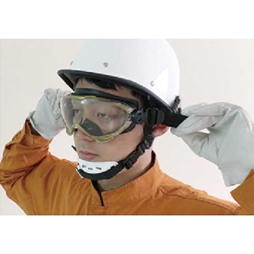 YAMAMOTO セーフティーゴーグル(通気孔付タイプ) ゴグル型保護めがねハイスペックモデル 外面ハードコート、内面高性能くもり止めレンズ YG-6100RCL