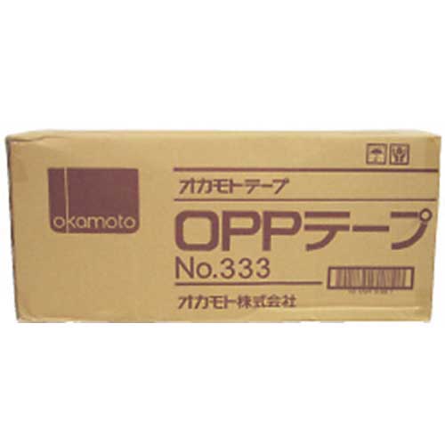 okamoto 【一時受注停止】 OPPテープ NO.333 38mm×100m 透明 333T38の