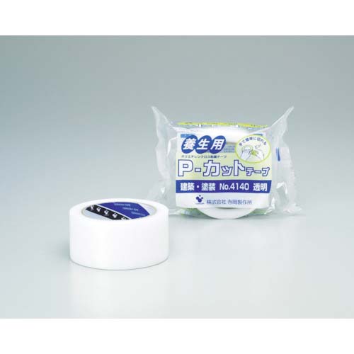 TERAOKA P-カットテープ NO.4140 透明 50mm×25m 4140 TM-50X25