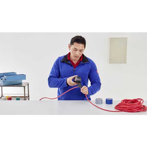 【廃番】tesa 電気絶縁用ビニールテープ (10巻入) 19mm×10m 黒 4251-19X10-BK