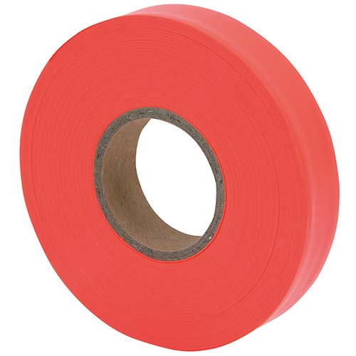 シンワ マーキングテープ15mm×50m 蛍光オレンジ 74163