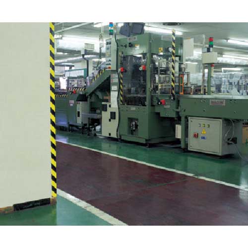 ユニット 蛍光反射テープ 黄/黒 黄部反射 90mm幅×10m巻 864-61