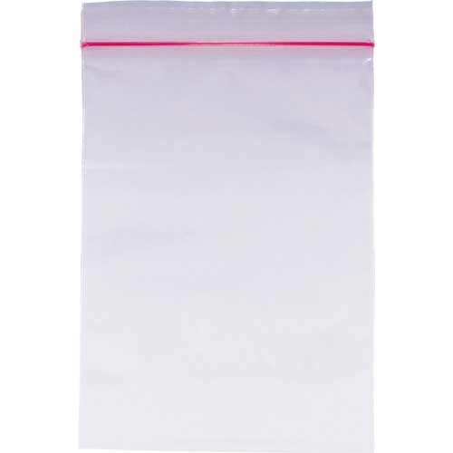 セイニチ チャック付ポリ袋 ユニパック A-4 半透明赤 縦70×横50×厚さ0.04mm 300枚入 A-4-CR