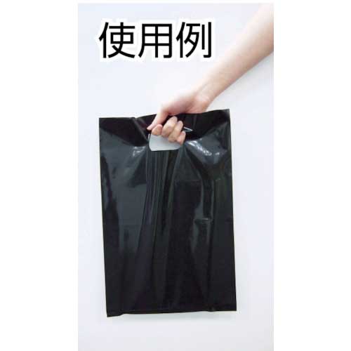 TRUSCO カラーポリ手提げ袋M 0.08X300X450 白 20枚入 F-3045W