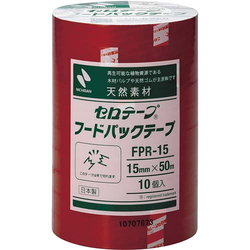 ニチバン フードパックテープ FPR-15 15mmX50m