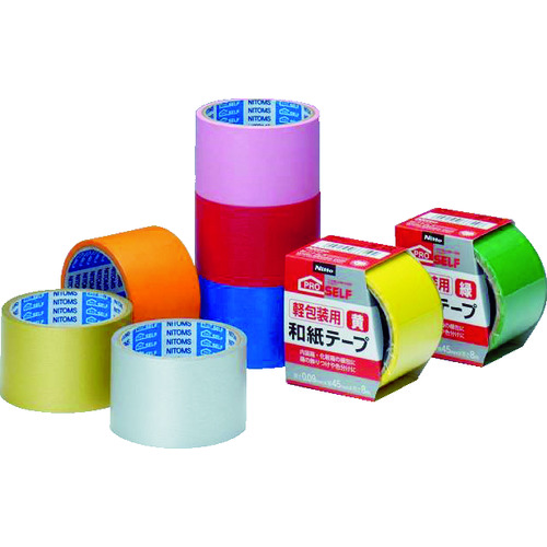 【アウトレット】ニトムズ 和紙テープ 45mmX8m 桃 J6816