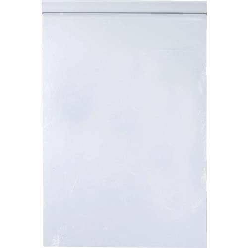 セイニチ チャック付ポリ袋 ユニパック(厚手) L-8 透明 縦480×横340×厚さ0.08mm 100枚入