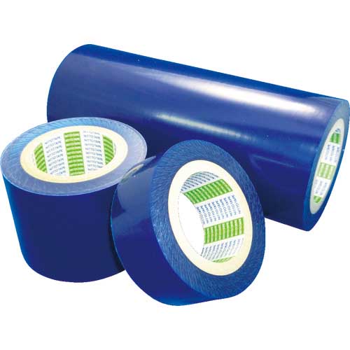 日東 金属板用表面保護フィルム SPV-M-6030 0.06mm×300mm×100m ライトブルー M-6030-300