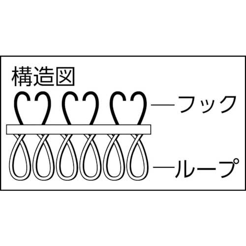 TRUSCO マジックバンド 結束テープ 両面 黒 20mm×25m MKT-20250-BK