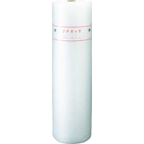 ミナ 気泡緩衝材 ミナパック ロール品 ♯400SS 2層タイプ 厚さ3.5mm×1200mm×42m MP-400SS