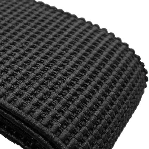 ユタカメイク 強力ストレッチベルト 38mm×1m カムバックル ブラック SBC-310