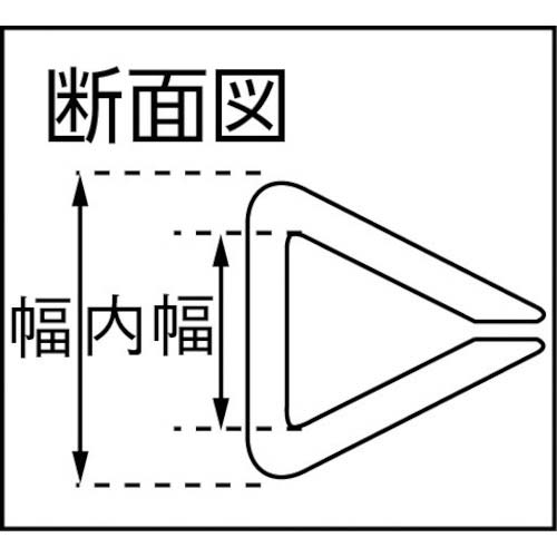 TRUSCO 安心クッション はさみこみ型 コーナー用 幅15mm ブラック TAC-154BK