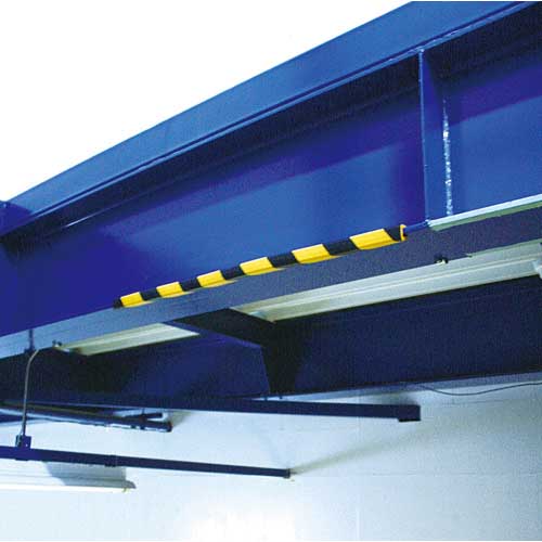 TRUSCO 安心クッション H鋼用トラ柄大 黄/黒 TAC-350HYB