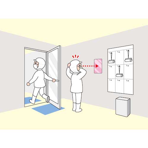 TRUSCO セーフティミラー 幅200mmX高さ300mm TM-2030