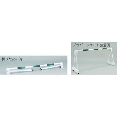 TRUSCO プラバー(グリーン/ホワイト)1.5M TPB-15-GW