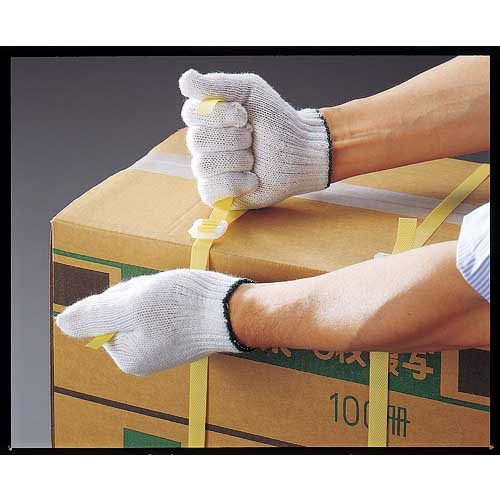 TRUSCO 手締用PPバンド 15.5mmX1000m巻 黄 TPP-155