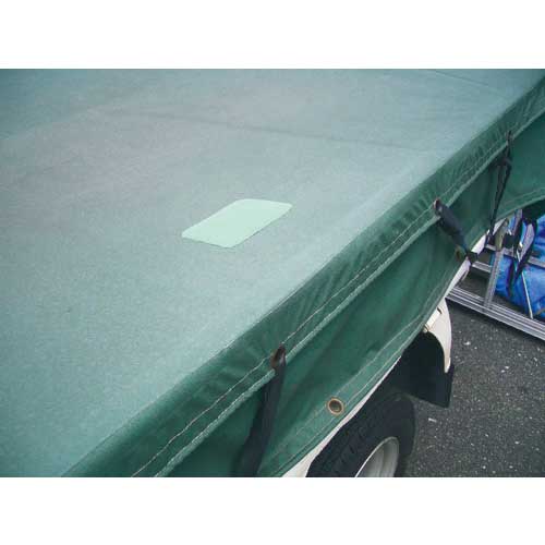 TRUSCO トラックシート補修粘着テープ140mmX2m オリーブ TSH-142OD