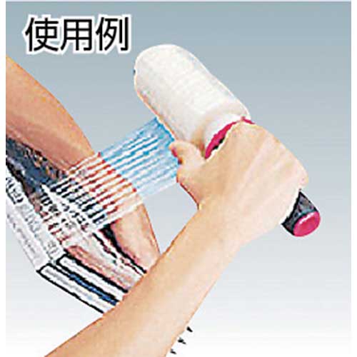 TRUSCO ストレッチフィルムホルダー 3インチ紙管用 ブレーキ付 TSH-757