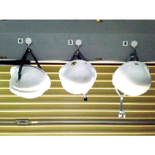 TRUSCO 数字ステッカ― 30×30 「1」 白地/黒文字 3枚入 TSN-30-1