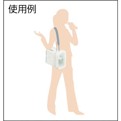 ユニペックス 30W 防滴スーパーメガホン レインボイサー TWB-300Nの