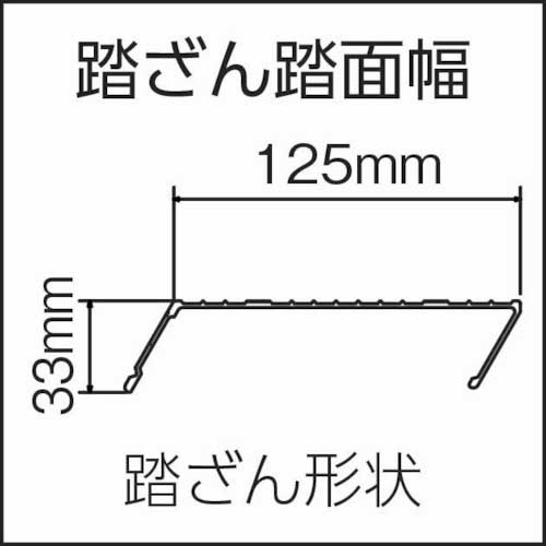 NAKAO 作業用踏台5段1.5m A-115の通販｜現場市場