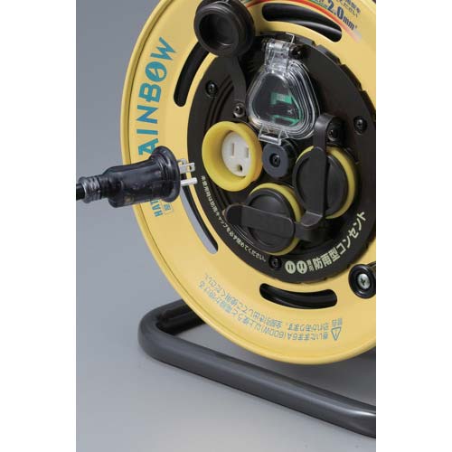 ハタヤ レインボーリールブレーカー付 30m アース付 BE-30K