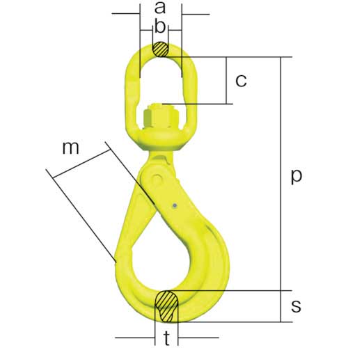 MARTEC スイベルフック BKL-7/8 BKL-7/8-10