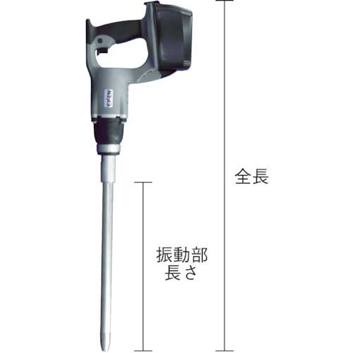 エクセン コンクリートバイブレーター直径 φ30㎜｜電設工具