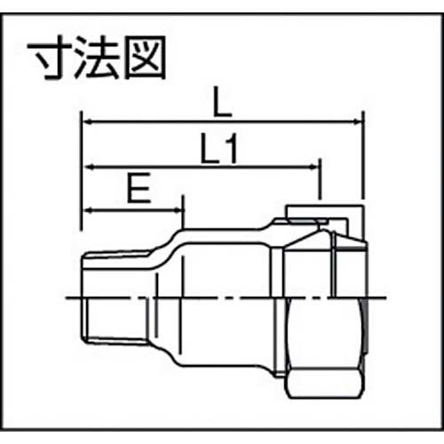 RIKEN 配管継手 LAカップリング HI-LA型 オスアダプター 呼び径(A)50 G-HI-LA-AP-50A