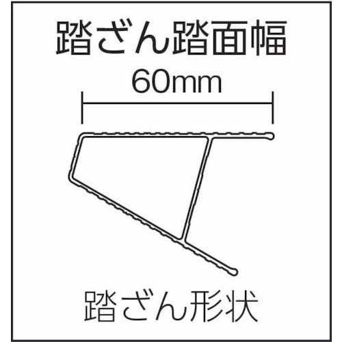 PiCa はしご兼用脚立スーパージョブJOB型 7尺 JOB-210Eの通販｜現場市場