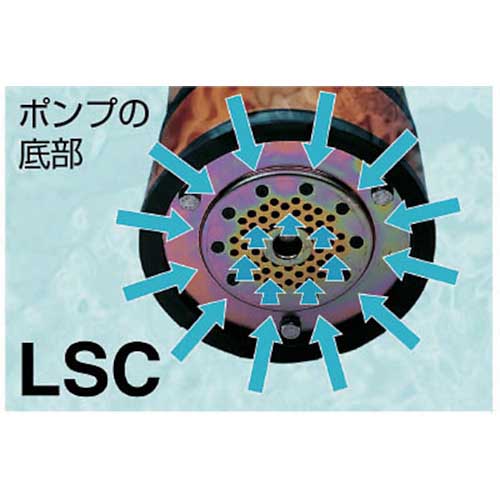 ツルミ 低水位排水用水中ポンプ 50Hz LSC1.4S