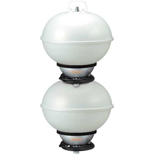 【廃番】ハタヤ 瞬時再点灯型150Wメタルハライドライト ボールライト5m電線付 MLA-150KH