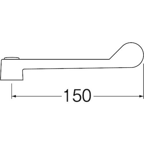 SANEI ワンタッチレバーロング PR23F-L