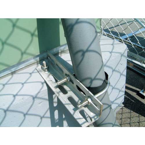 TRUSCO PC管用Uボルト SUS304 呼び径20A ねじ径W3/8 TPCU-BT20A-S