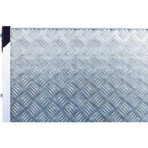 TRUSCO アルミ合金製作業台 縞鋼板 3段 高さ0.75m 600X400 TSFC-3675