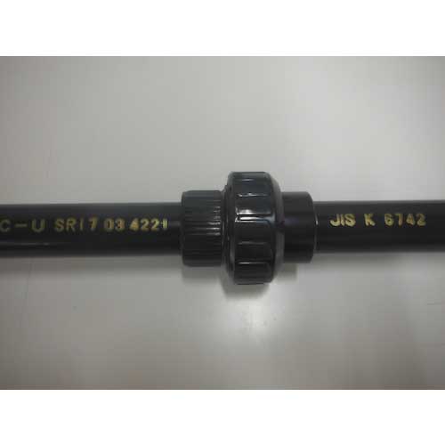 エスロン コンパクト型ユニオン継手 PVC/EPDM TS式 40A UN40S