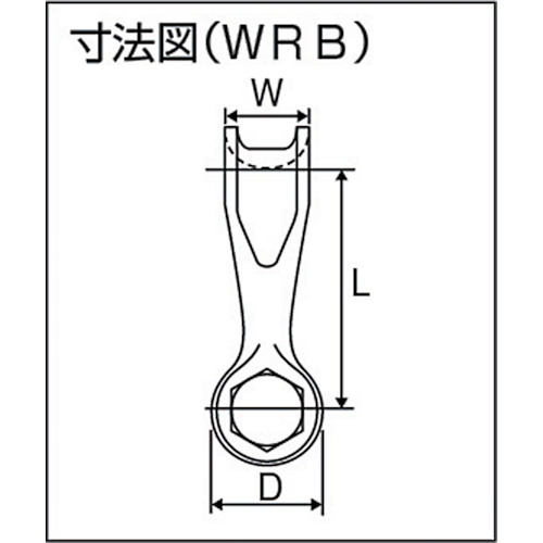 KANSAI 軽量型ワイドシャックル バウタイプ WRB 10t用 WRB-10の通販 ...