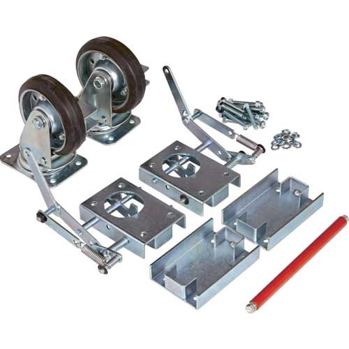 TRUSCO プレス製台車 ドンキーカート300番用 ブレーキ自在車輪付 300NJB