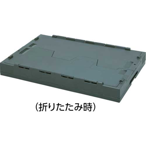 積水 フタ一体型オリコン OC-75L 透明OD 75LFCOD